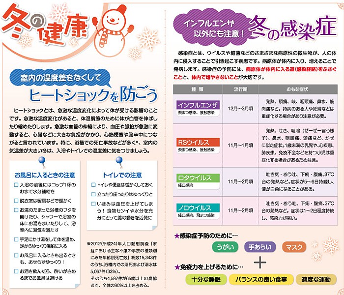 冬の健康