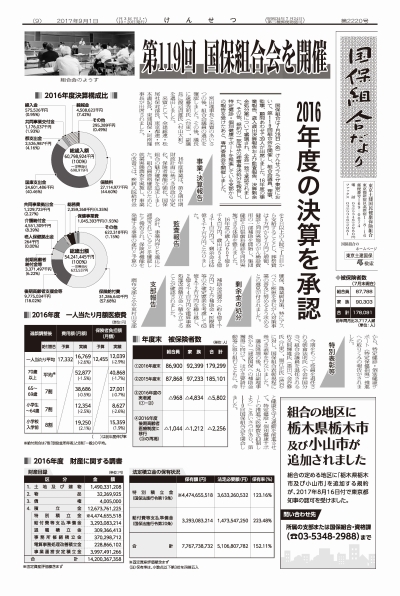 国保だより2220号（2017年9月1日）