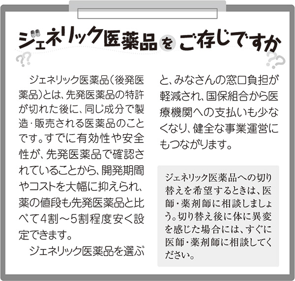 ジェネリック医薬品
